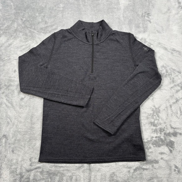 Smartwool Other - Smartwool Kids Classic Thermal Merino Base Layer 1/4 Zip Pullover Size XL
